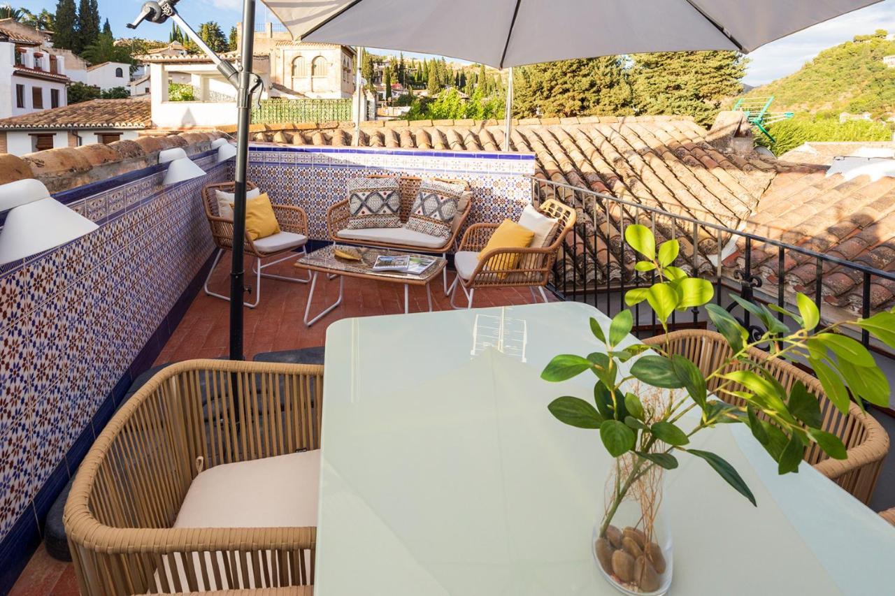 Ferienwohnung Albaicin Alhambra Views Private Terrace Granada Exterior foto