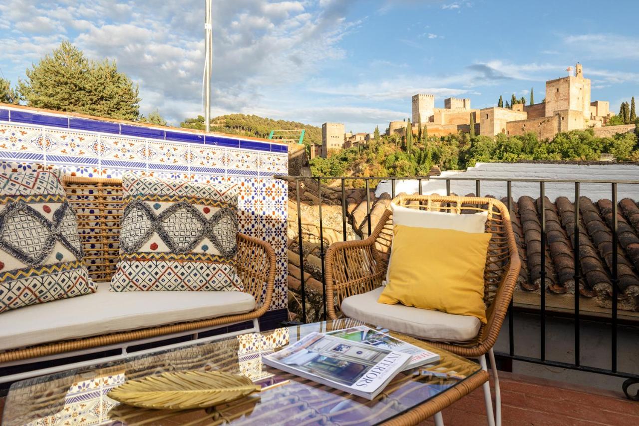 Ferienwohnung Albaicin Alhambra Views Private Terrace Granada Exterior foto