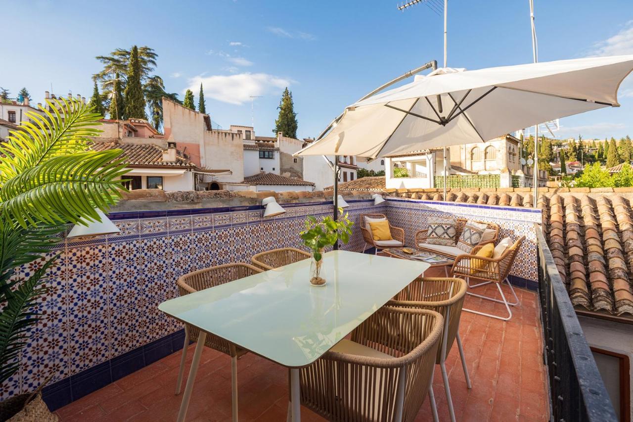 Ferienwohnung Albaicin Alhambra Views Private Terrace Granada Exterior foto