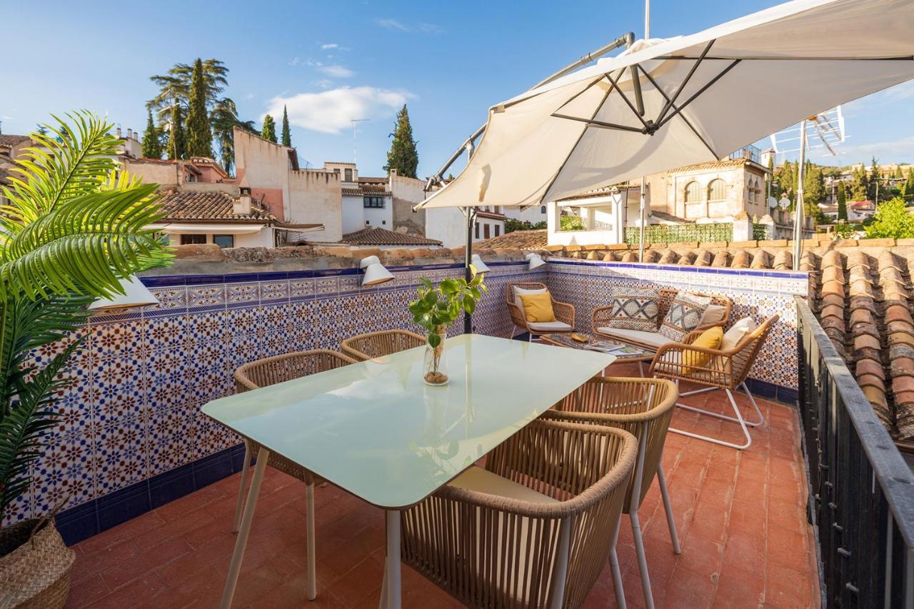 Ferienwohnung Albaicin Alhambra Views Private Terrace Granada Exterior foto