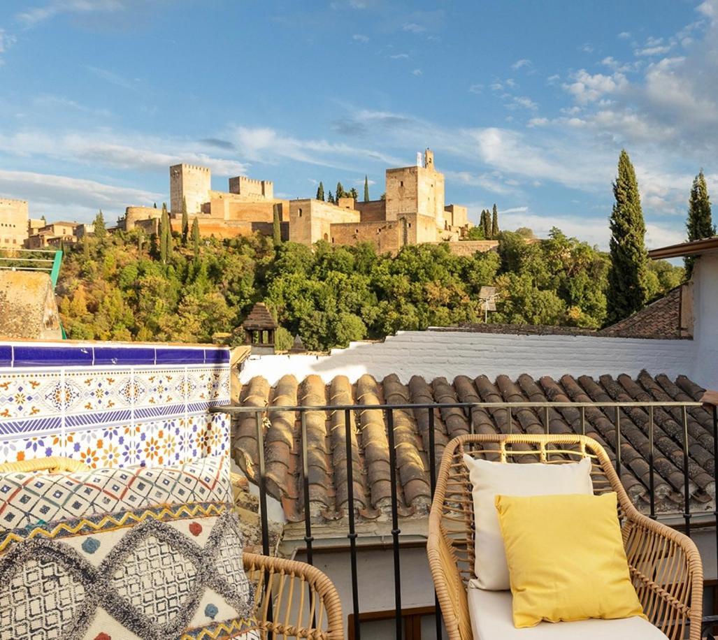 Ferienwohnung Albaicin Alhambra Views Private Terrace Granada Exterior foto